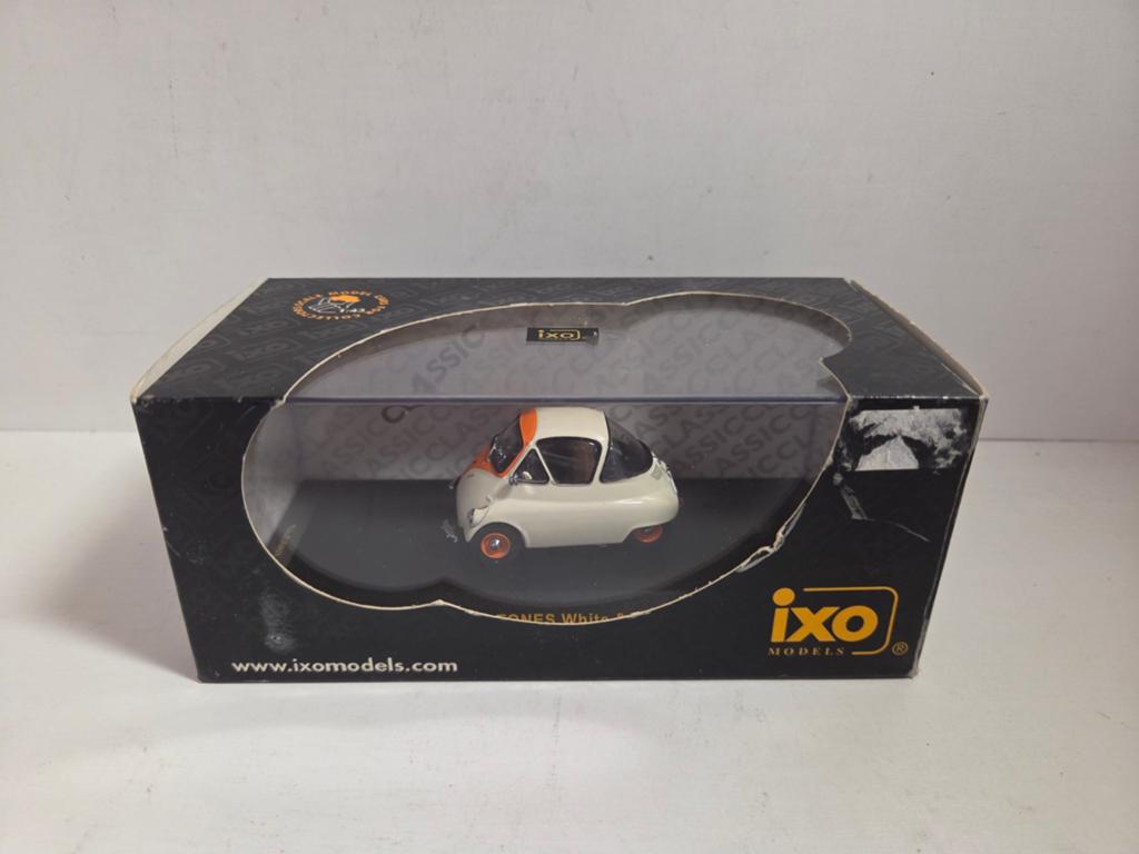 Ixo Isetta 2-tones 1:43, Overige merken, Auto, ., Ophalen of Verzenden