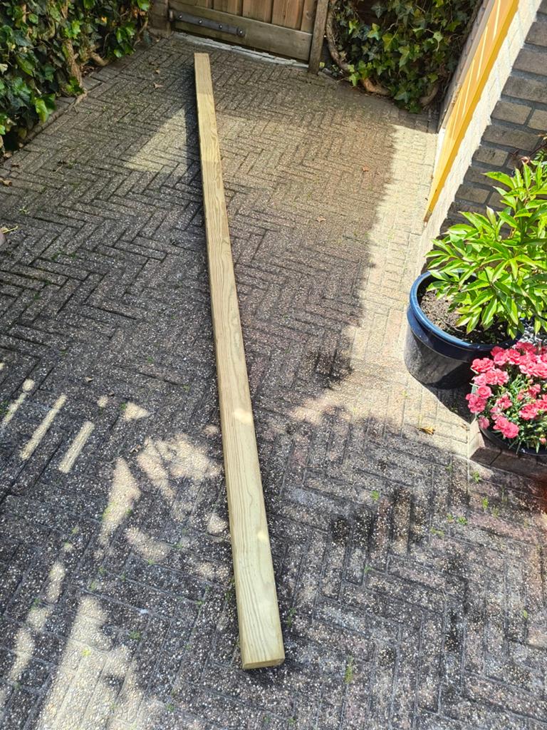 Geïmpregneerd balk/paal, Ophalen, Nieuw, 250 cm of meer, Balken