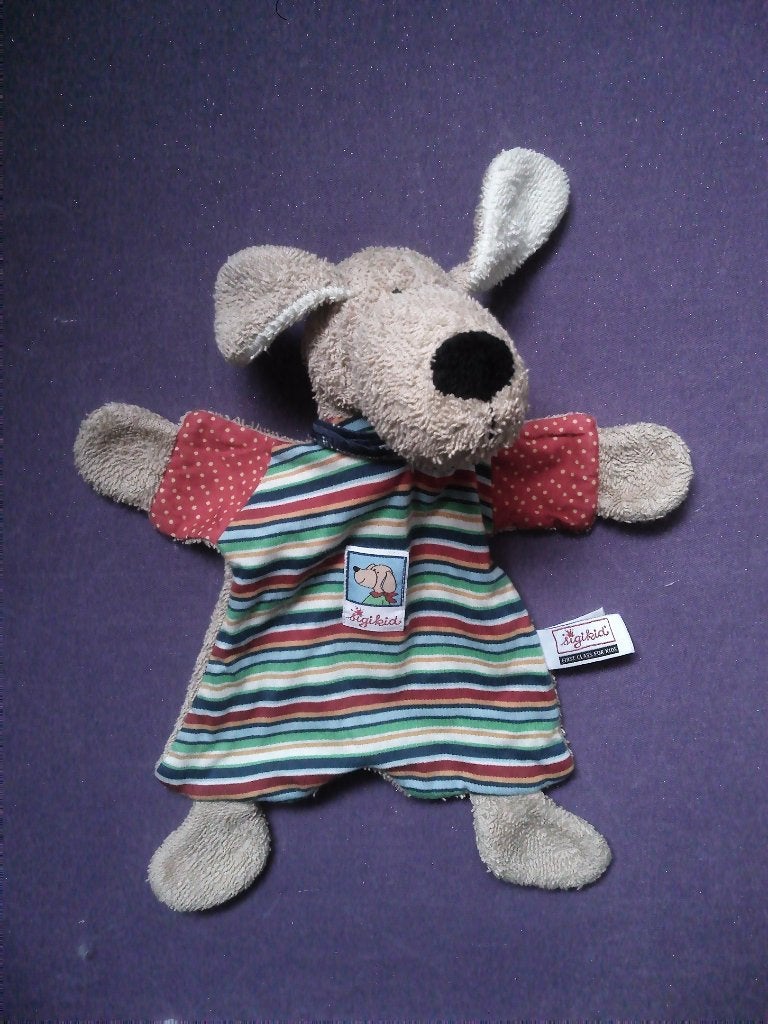 SIGIKID Knuffeldoekje HOND FUNNY FUFFU **Nieuw**, Overige merken, Overige karakters, Nieuw, Met label