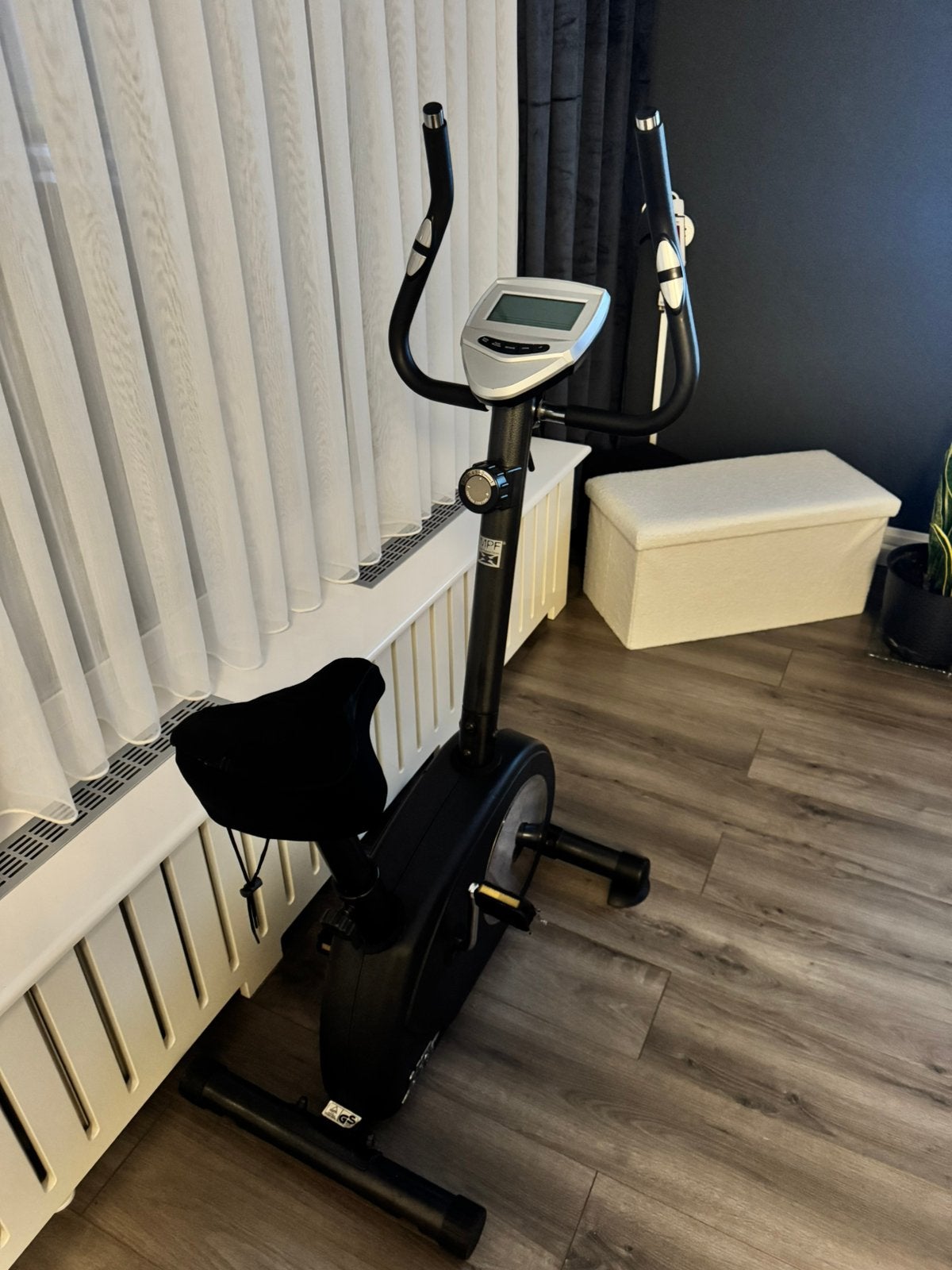 Fiets home trainer MPF Black fitnessapparatuur prof trainer, Benen, Ophalen of Verzenden, Zo goed als nieuw, Metaal