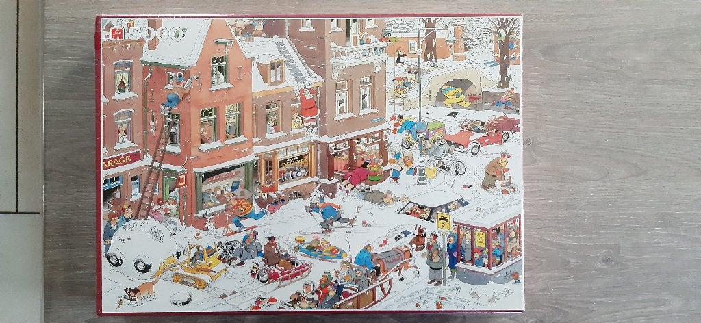 JAN VAN HAASTEREN 5000 STUKJES  NIEUW, Ophalen of Verzenden, Meer dan 1500 stukjes, Nieuw, Legpuzzel