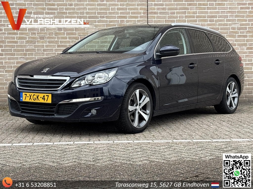Peugeot 308 SW 1.2 PureTech Blue Lease Executive | Pano | Cl, Voorwielaandrijving, Stof, Gebruikt, Euro 6