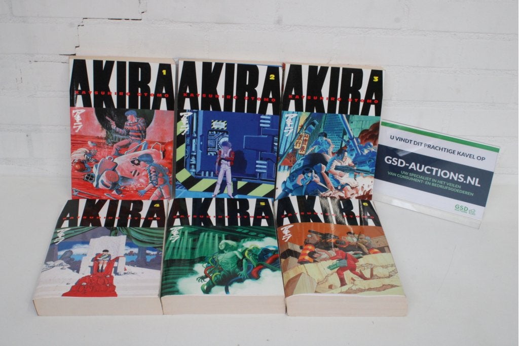 Akira Manga Set Volumes 1-6, Ophalen of Verzenden, Niet ingevuld, Niet ingevuld, Niet ingevuld