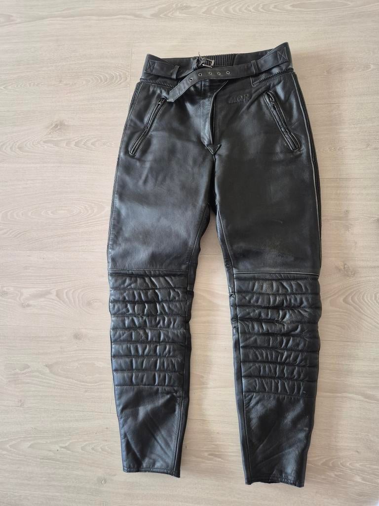 MQP Dames Leren Motorbroek Maat 40, Broek | leer, MQP, Ophalen of Verzenden, Dames