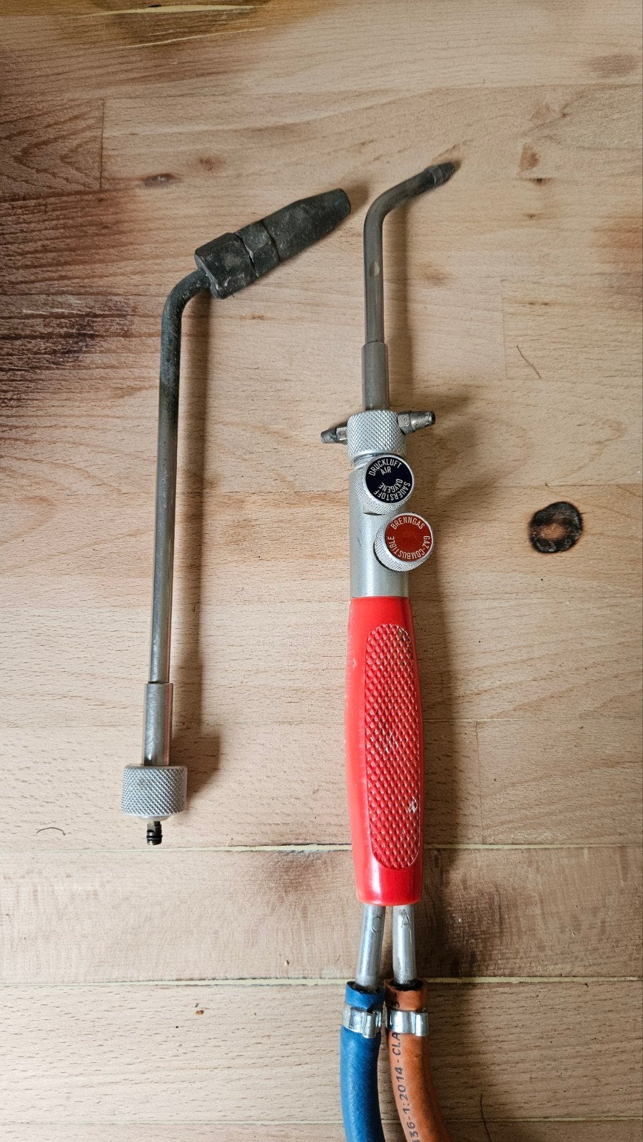 Propaan zuurstof brander swiss made., Doe-het-zelf en Verbouw, Gereedschap | Lasapparaten, Overige typen, Ophalen of Verzenden