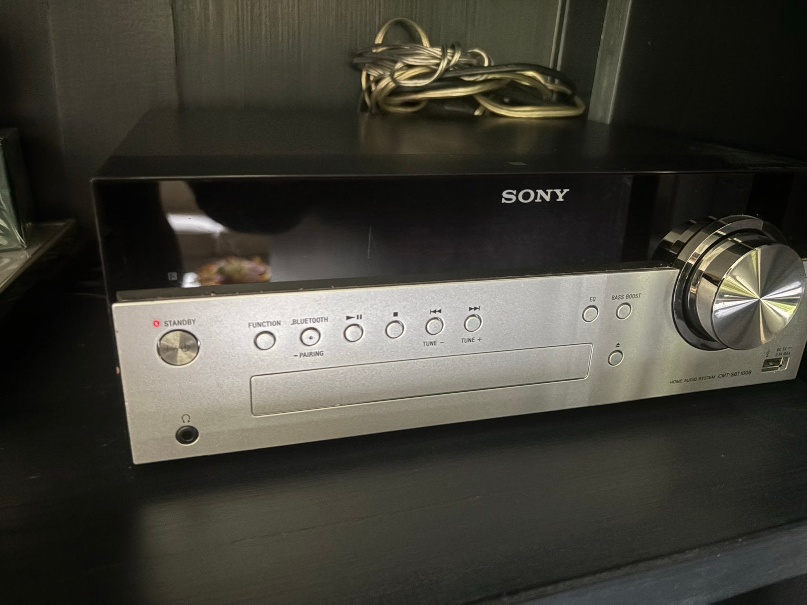 Sony Microset met CD-speler, Tuner, Bluetooth en Speakers, Gebruikt, Ophalen of Verzenden, Microset, Sony