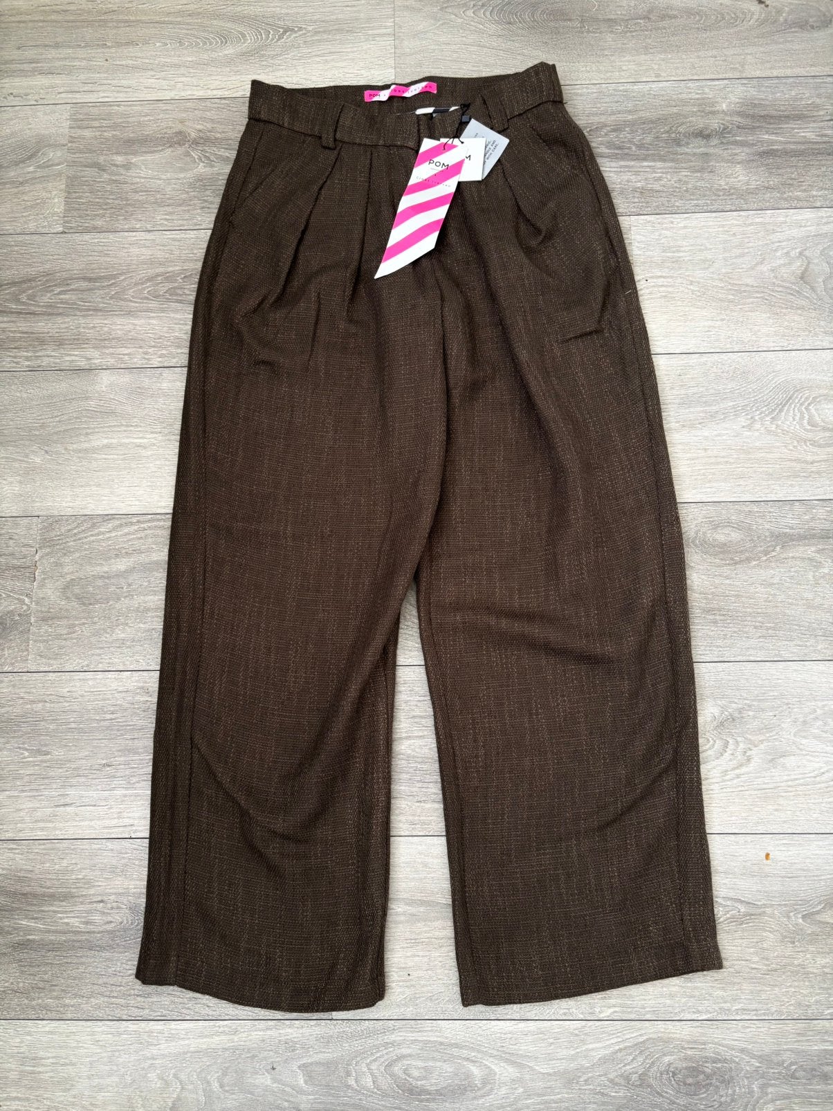 Nieuwe POM x Claes Iversen broek maat 42, Bruin, Maat 42/44 (L), Nieuw, Ophalen of Verzenden