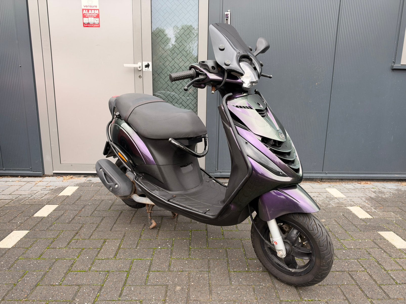Piaggio Zip 4T 3V iGet E5 Brom 2022 Cameleon purple, Ophalen, Gebruikt, Maximaal 45 km/u, Zip