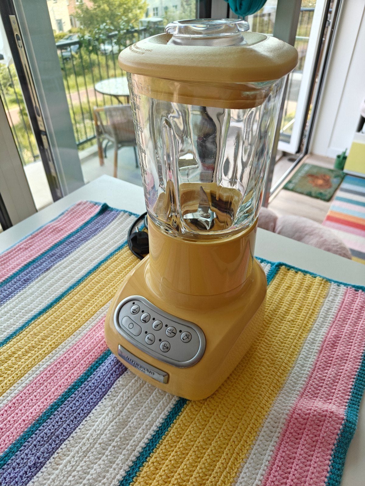 KitchenAid Blender Yellow (5KSB5553EMY), Ophalen, Zo goed als nieuw, Blender