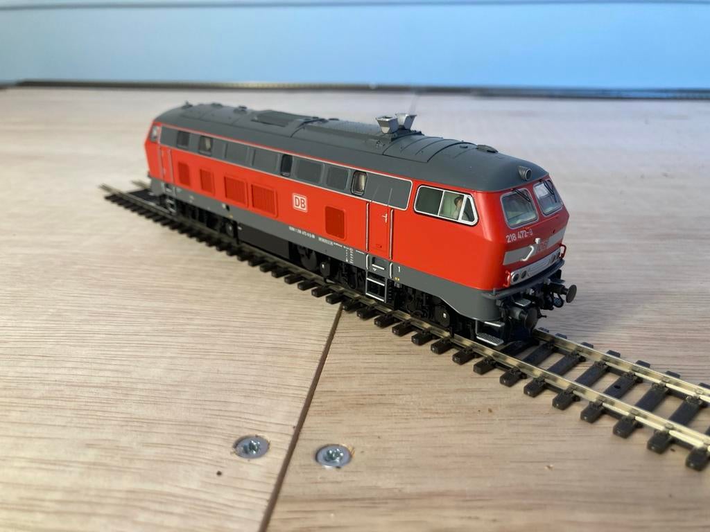 ESU Engineering Edition 31012 BR218, Hobby en Vrije tijd, Modeltreinen | H0, Overige merken, Gebruikt, Locomotief, Gelijkstroom of Wisselstroom