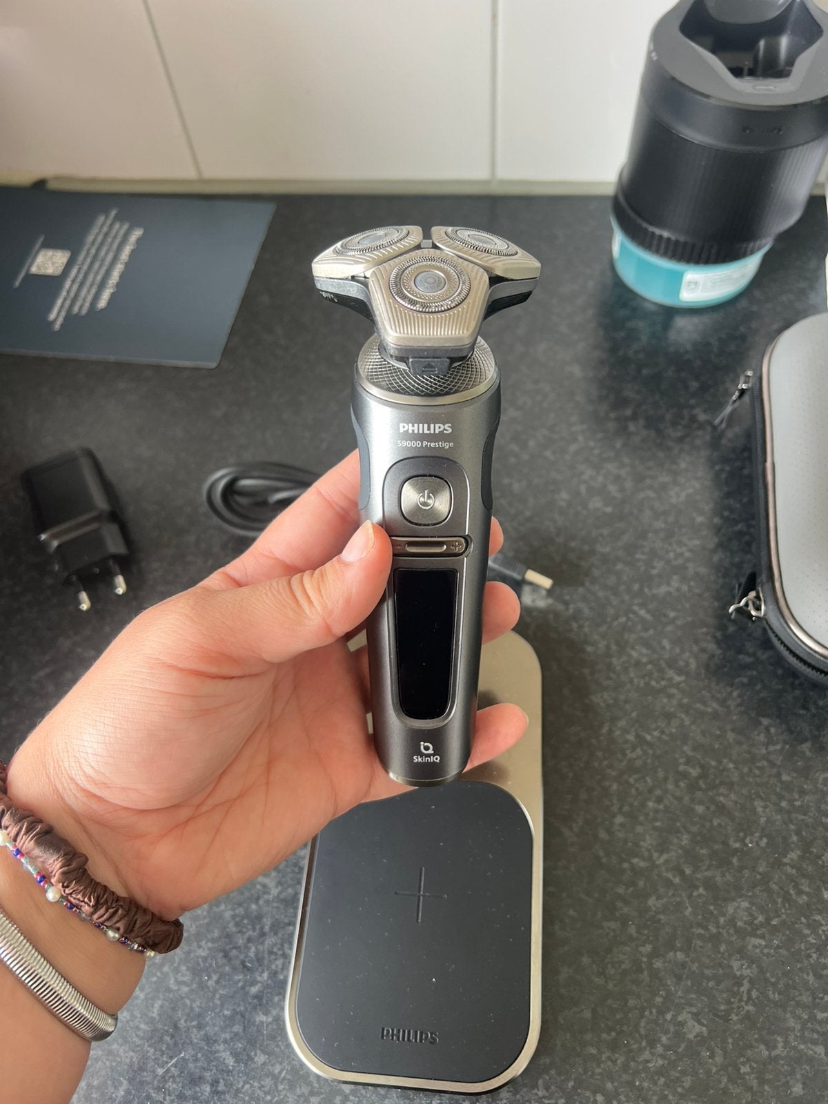 Philips Shaver S9000 Prestige Scheerapparaat, Ophalen, Zo goed als nieuw, Scheren en Epileren