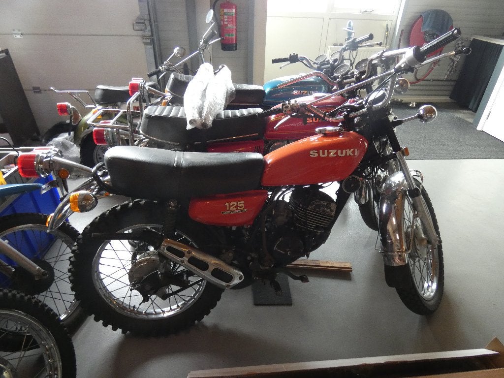 Mooie originele Suzuki TS125 , weinig KM., Motoren, Occasion, 125 cc, Overig, Handgeschakeld