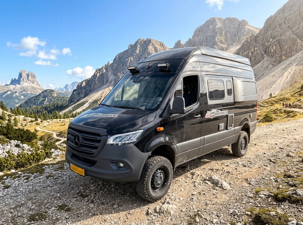 Hymer Grand Canyon S 4x4 Crossover, Automaat, Buscamper of Camperbus, Luifel, Treinzit