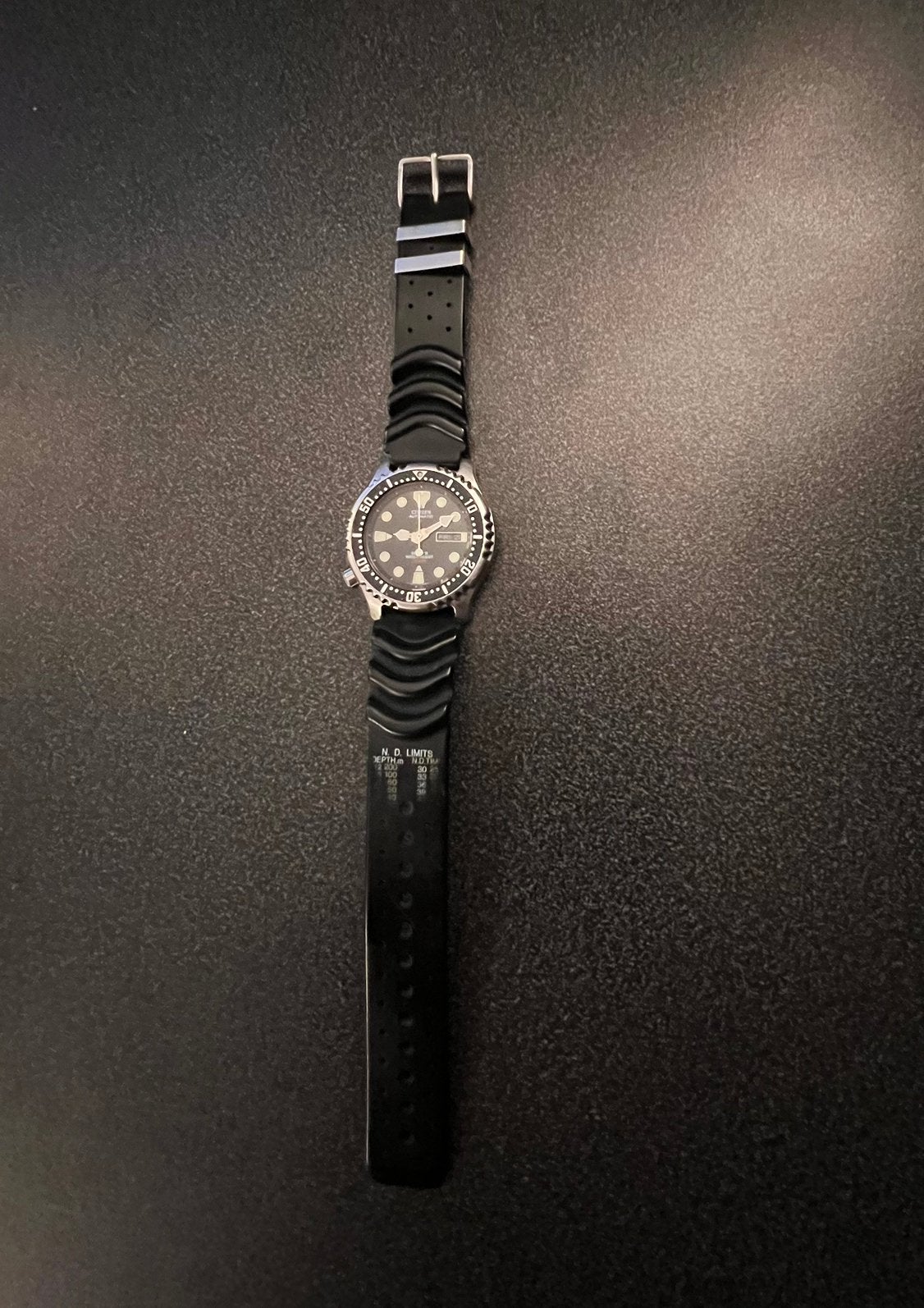 Citizen Promaster Duiker Horloge 8203-824393 - Automatisch, Gebruikt, Staal, Kunststof, Ophalen of Verzenden