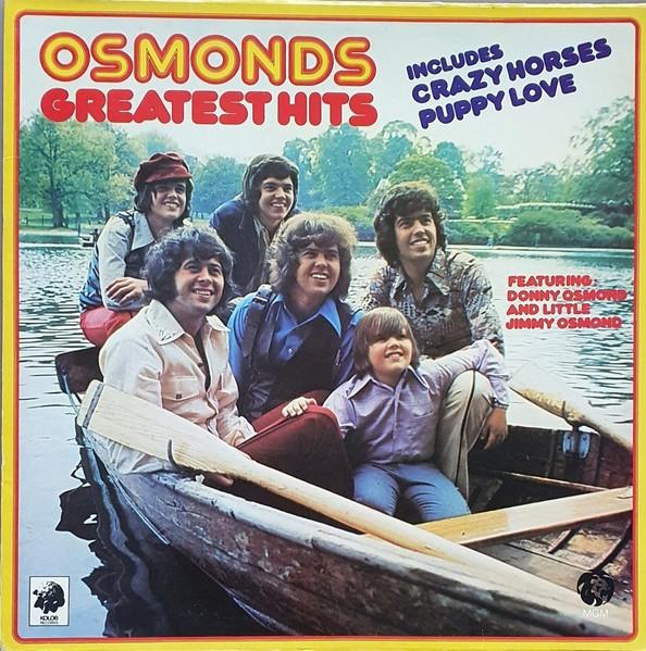 LP OSMONDS - GREATEST HITS, Cd's en Dvd's, Vinyl | Rock, Gebruikt, Poprock, Fotohoes, Inclusief binnenhoes, 12 inch, Ophalen of Verzenden