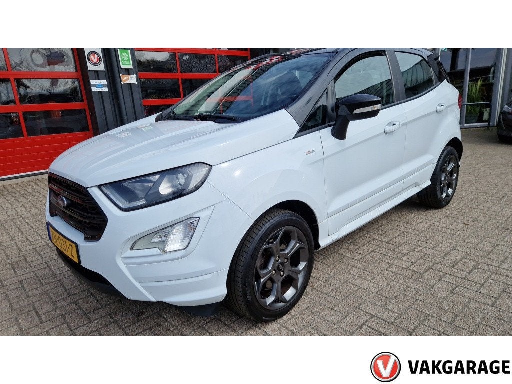Ford EcoSport 1.0 EB ST-Line (bj 2019), Auto's, 125 pk, Euro 6, Ecosport, Wit