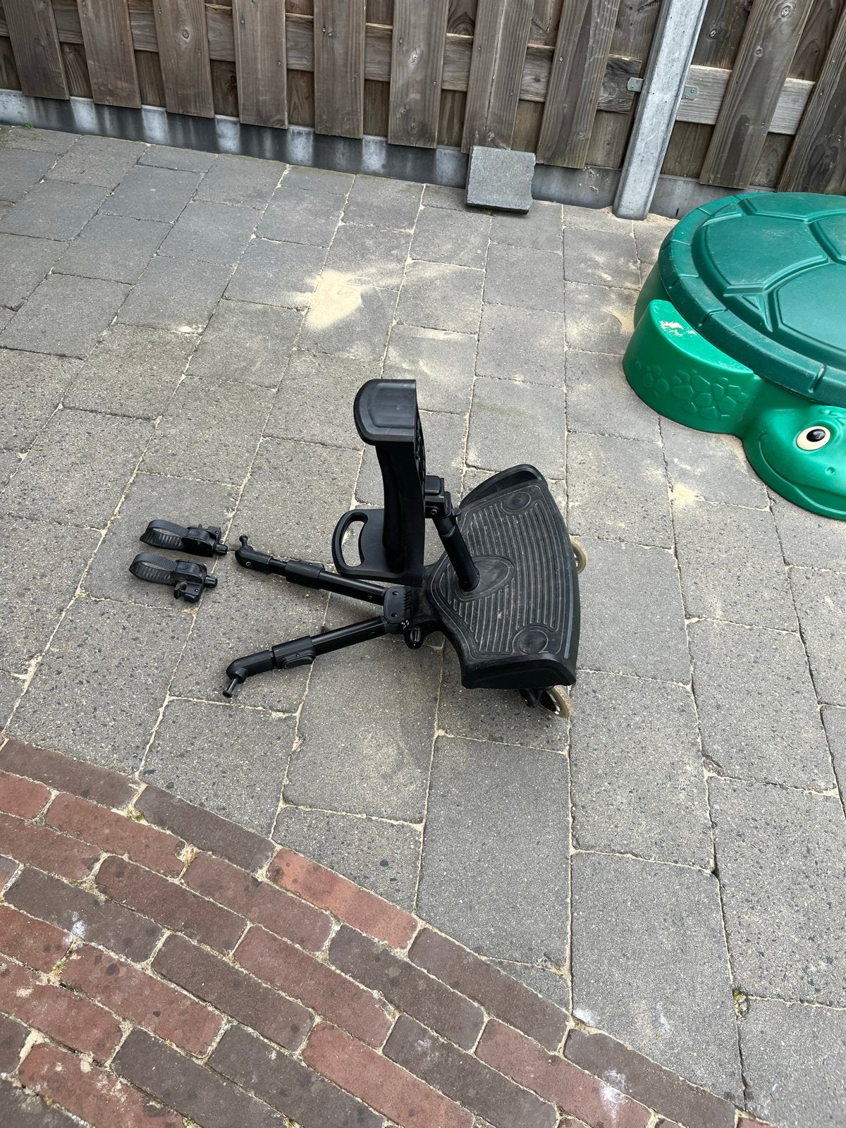 Kidsriver Meerijdplankje met Zitting Universeel, Kinderen en Baby's, Ophalen, Gebruikt, Kinderwagen, Overige merken