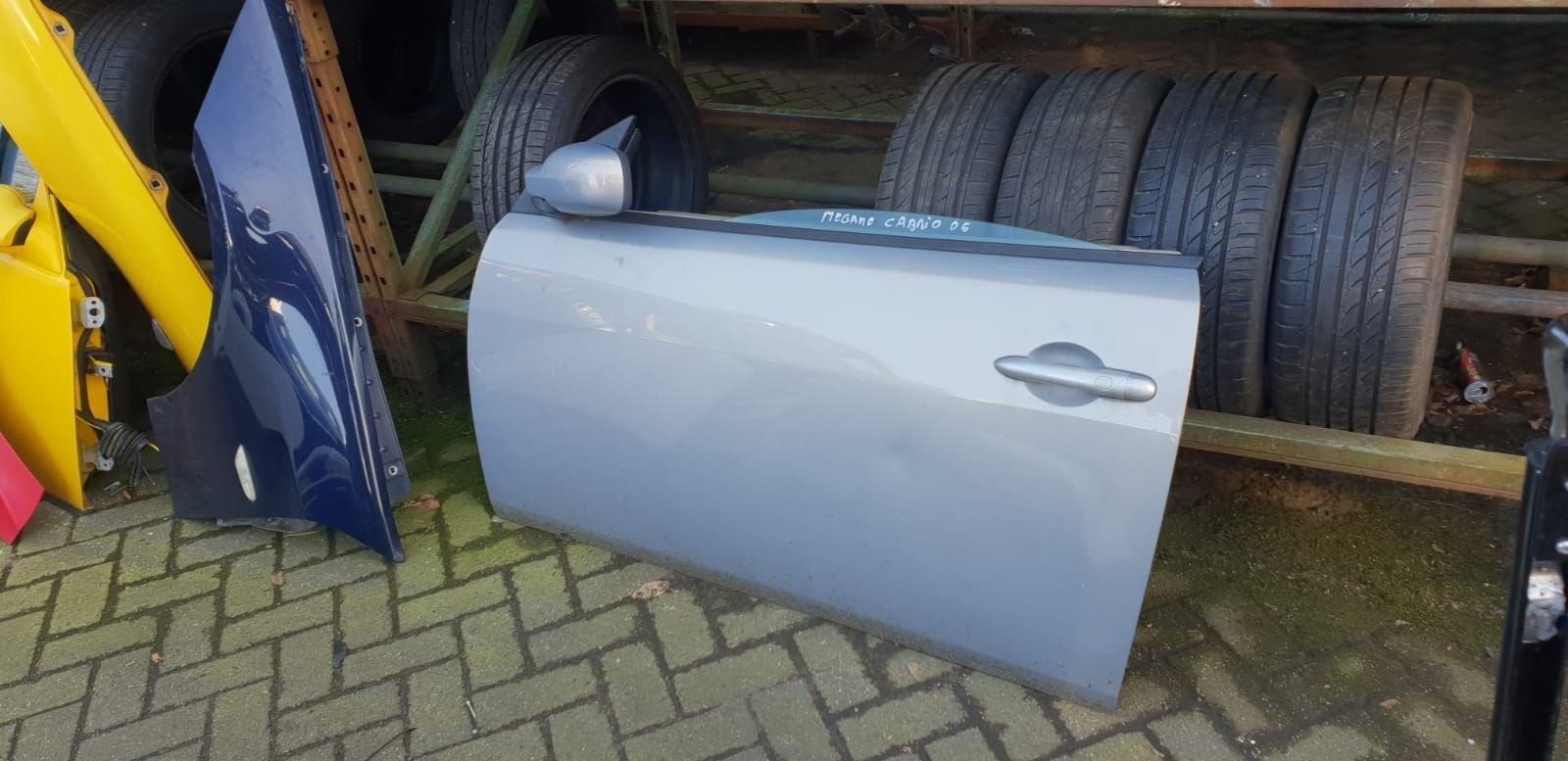 RENAULT MÉGANE CABRIOLET PORTIER LINKS BJ 2004 2009, Gebruikt, -, Deur, -
