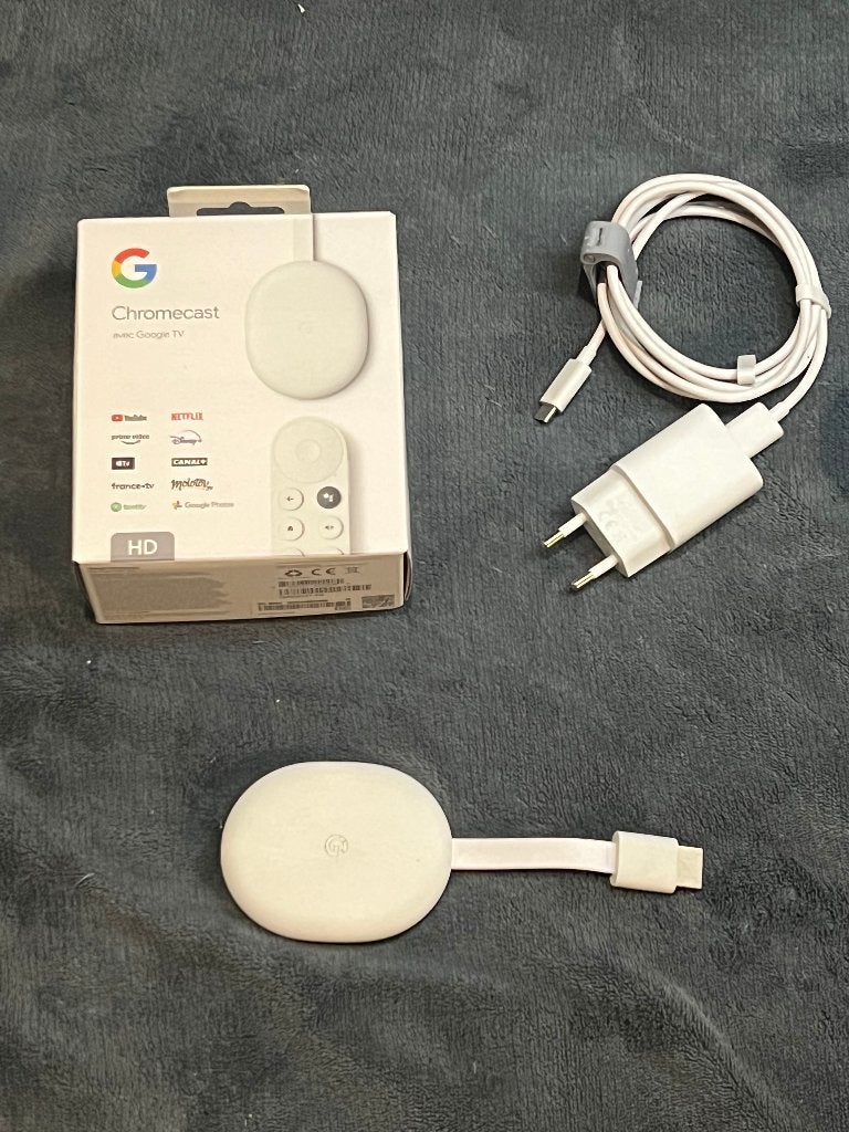 Google Chromecast met Google TV HD, Ophalen of Verzenden, Zo goed als nieuw, HDMI