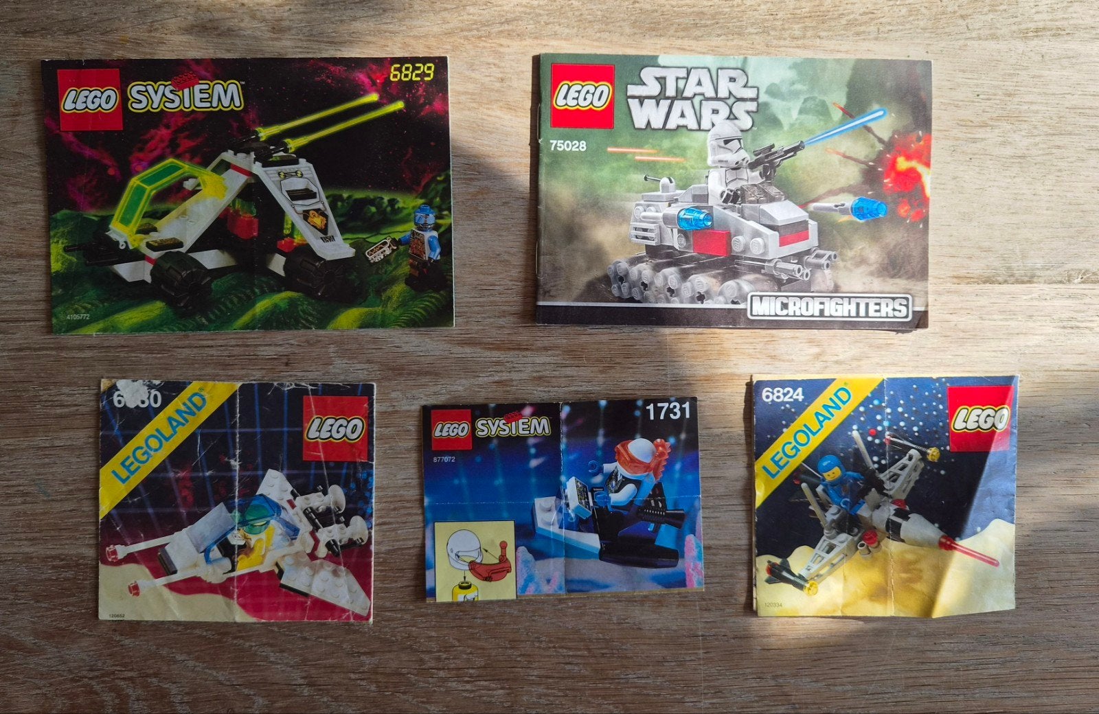 Lego instructieboekjes - Star Wars, System, Ruimtevaart, Leg, Kinderen en Baby's, Speelgoed | Duplo en Lego, Ophalen of Verzenden