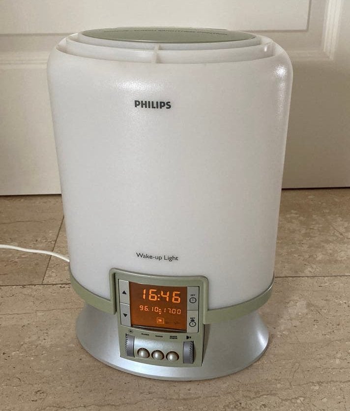 Wake-up light Philips, Witgoed en Apparatuur, Wekkers, Gebruikt, Ophalen of Verzenden