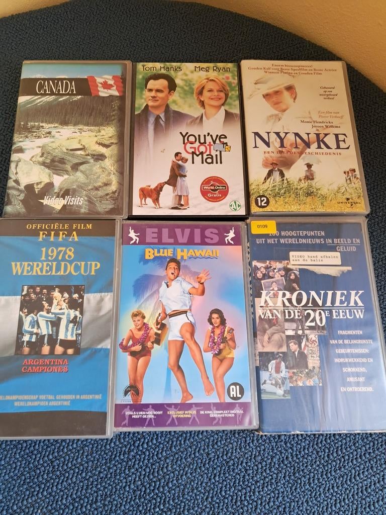 Vhs video banden, Alle leeftijden, Ophalen of Verzenden, Gebruikt, Overige genres