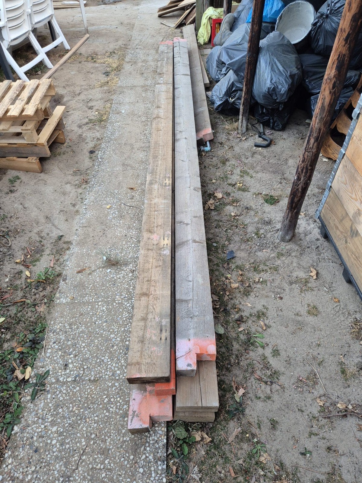 nette balken, Ophalen, Zo goed als nieuw, 250 cm of meer, Balken
