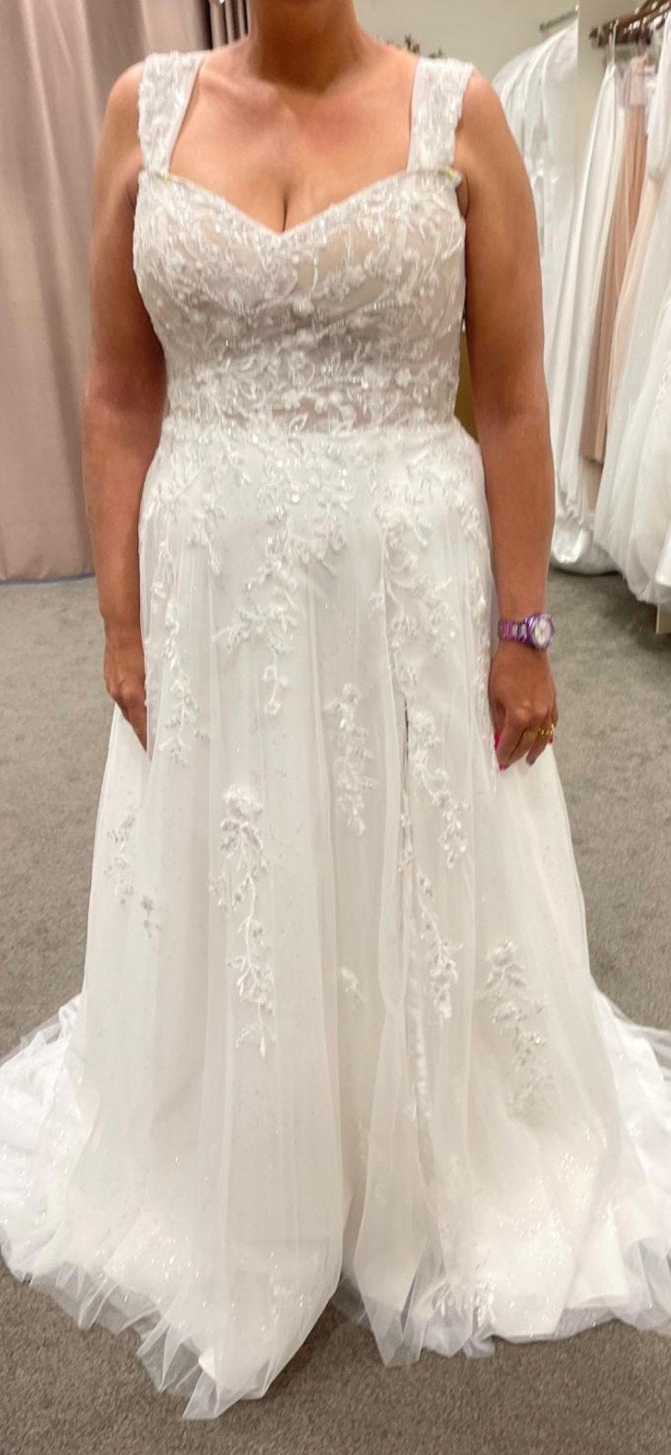 Bruidsjurk en cocktailjurk, maat 40/42 nieuw, Kleding | Dames, Trouwkleding en Trouwaccessoires, Ophalen, Trouwjurk, Wit, Nieuw