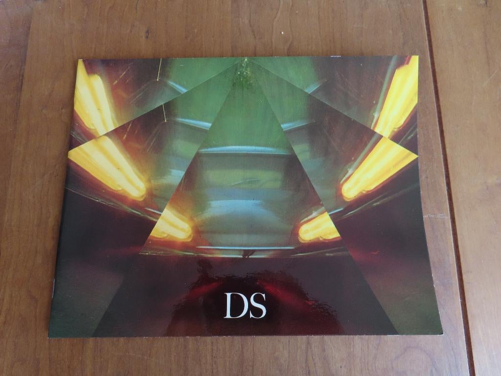 Prestige folder Citroen DS 19, DS 21, Pallas, Prestige 1967, Boeken, Auto's | Folders en Tijdschriften, Zo goed als nieuw, Citroën
