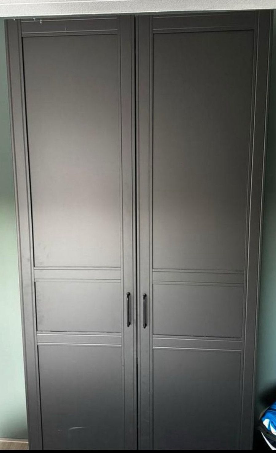 Zwarte pax kast, Ophalen, 200 cm of meer, 50 tot 100 cm, Zo goed als nieuw