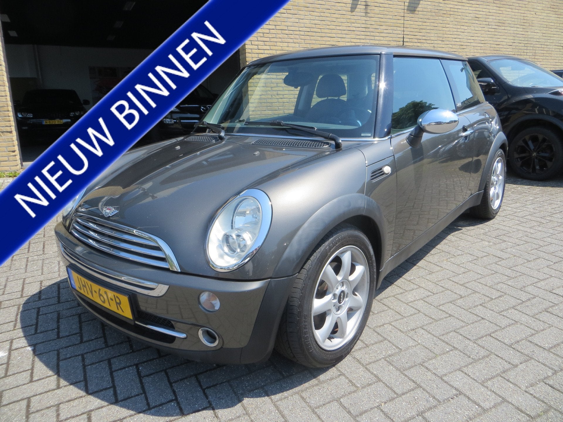 MINI 3-deurs 1.6 PARK LANE-AUTOMAAT-NAVI-LEER-SUPER MOOI!, Auto's, 15 km/l, Gebruikt, Overige modellen, 4 cilinders