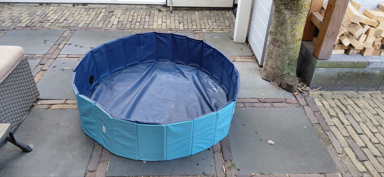 Zwembad hond 120 x 30 cm met leegloopventiel, Ophalen of Verzenden, Zo goed als nieuw
