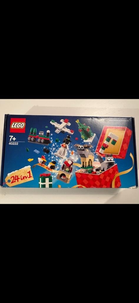 Lego 40222 Kerstmis 24-in-1 Adventskalender, Overige thema's, Lego, Nieuw, Ophalen of Verzenden