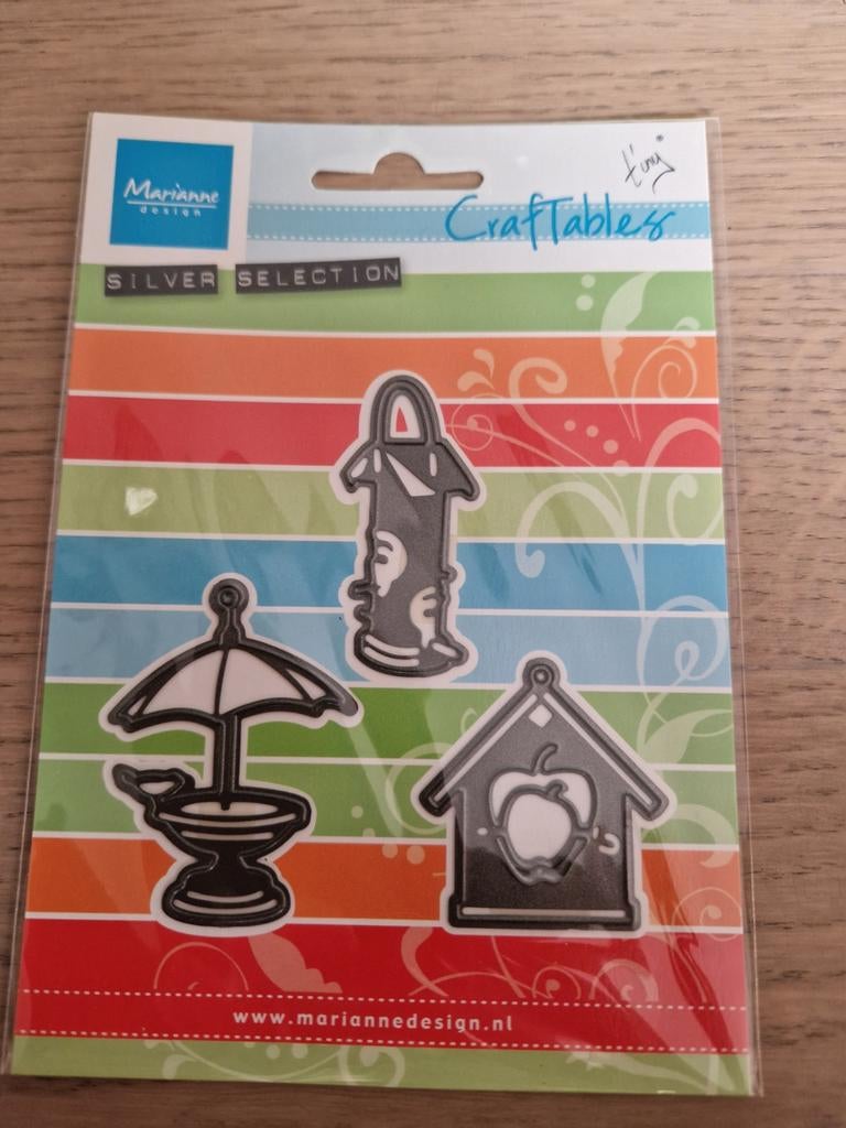 Marianne Design Craftables Vogelhuisjes CR1291, Ophalen of Verzenden, Nieuw