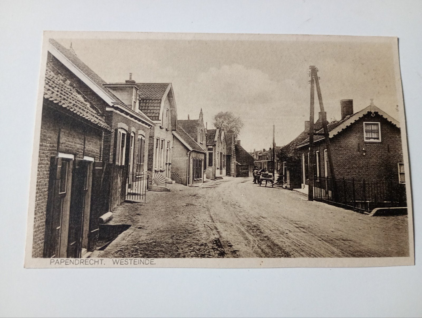 Papendrecht Westeinde, Ophalen of Verzenden, 1920 tot 1940, Ongelopen, Zuid-Holland