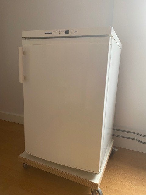vrieskast, Gebruikt, Energieklasse A of zuiniger, Ophalen, 85 tot 120 cm