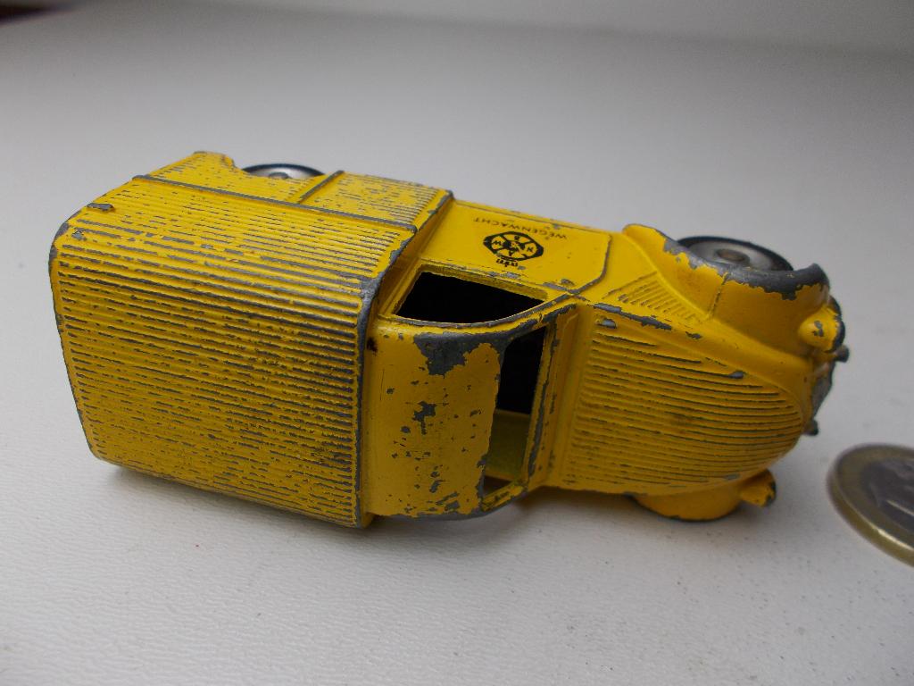 1965 Dinky Toys 562H CITROEN 2CV "WEGENWACHT"+ Achterdeurtje, Ophalen of Verzenden, Gebruikt, Auto, Dinky Toys