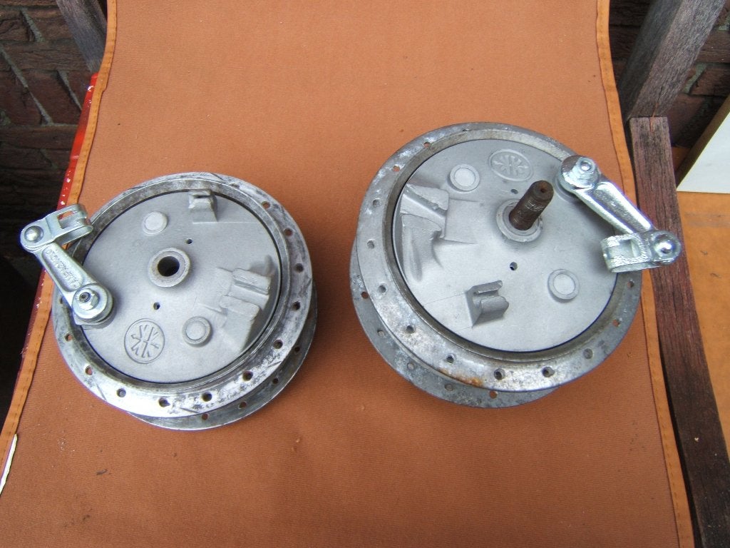 Voor en achter naaf  Campagnolo 116 mm, Ophalen of Verzenden, Gebruikt, Overige typen