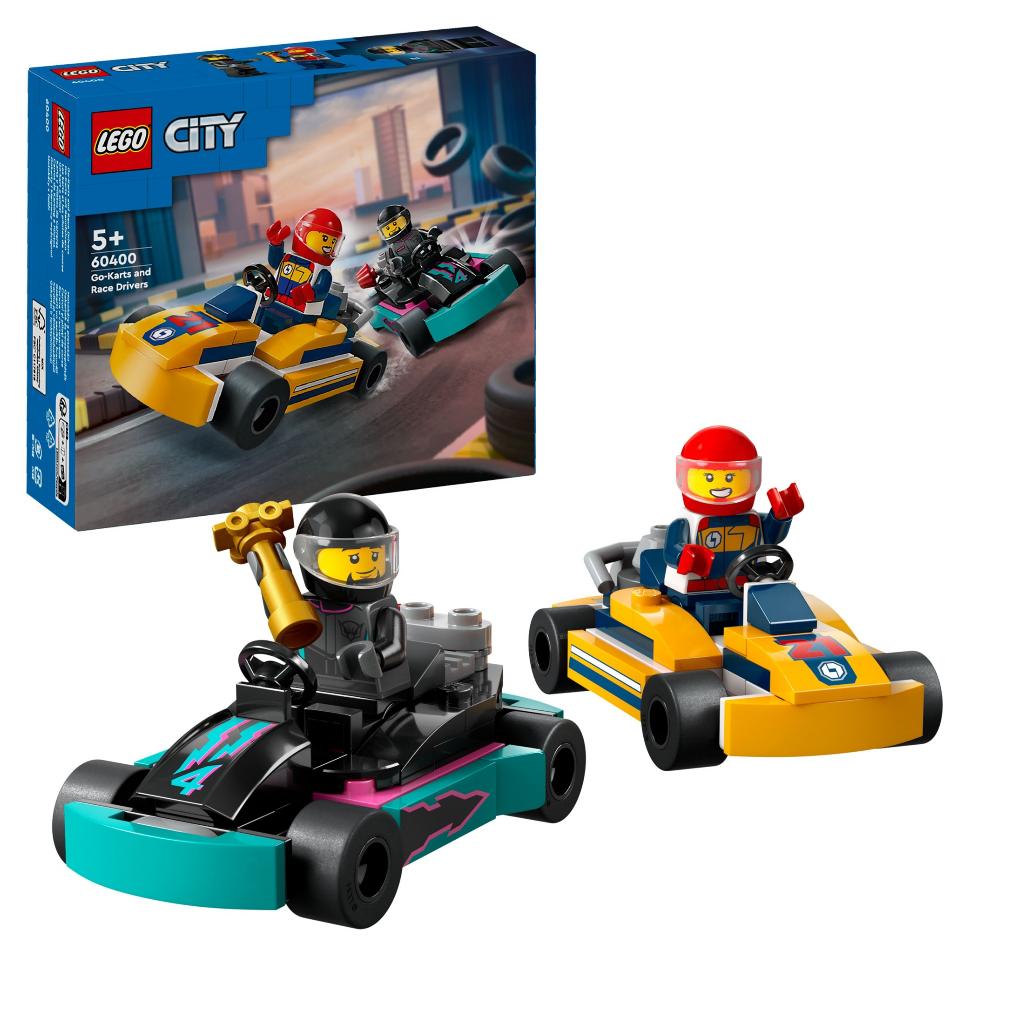 LEGO City 60400 Karts en Racers 99 delig, Ophalen of Verzenden, Nieuw, Complete set, Lego