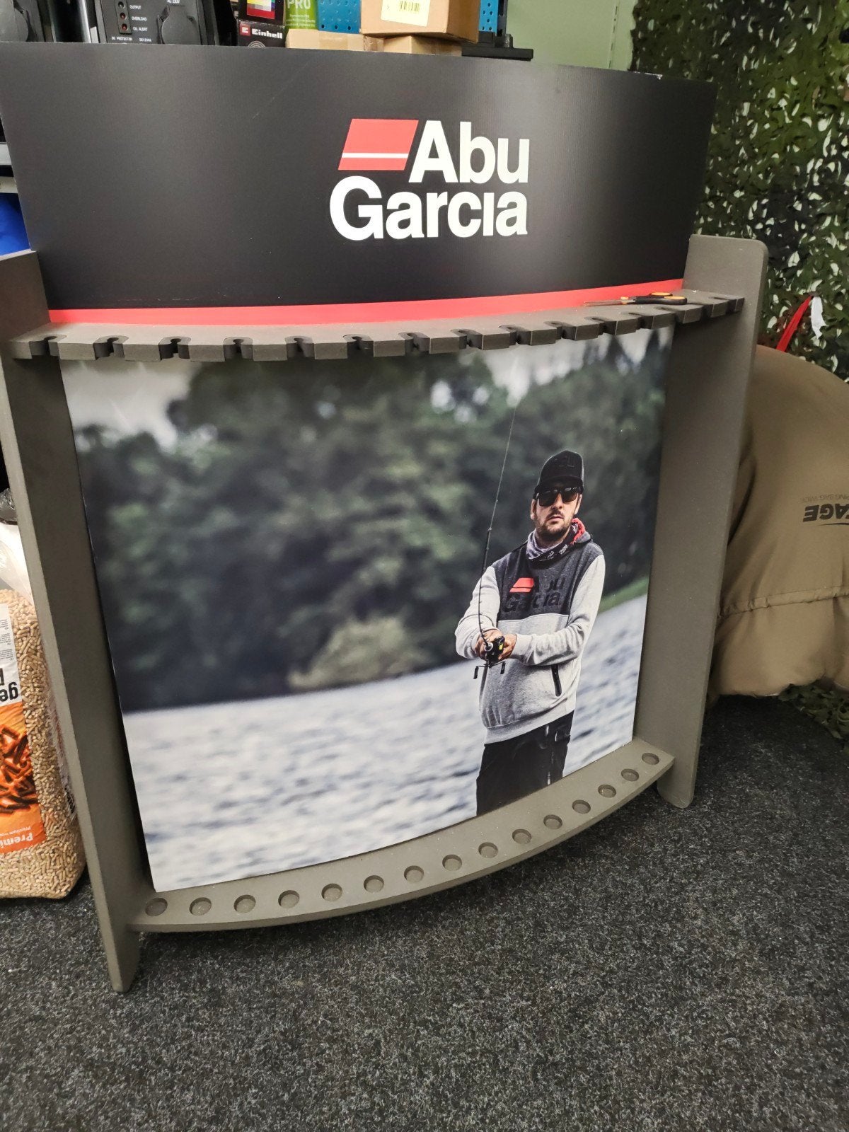 Abu Garcia Hengelrek - Display voor vishengels, Ophalen, Gebruikt, Overige typen