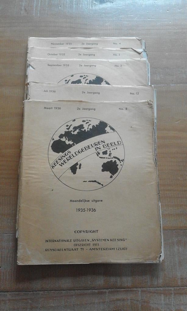 Keesings Wereldgebeuren in Beeld: 1935 en 1936, Ophalen of Verzenden