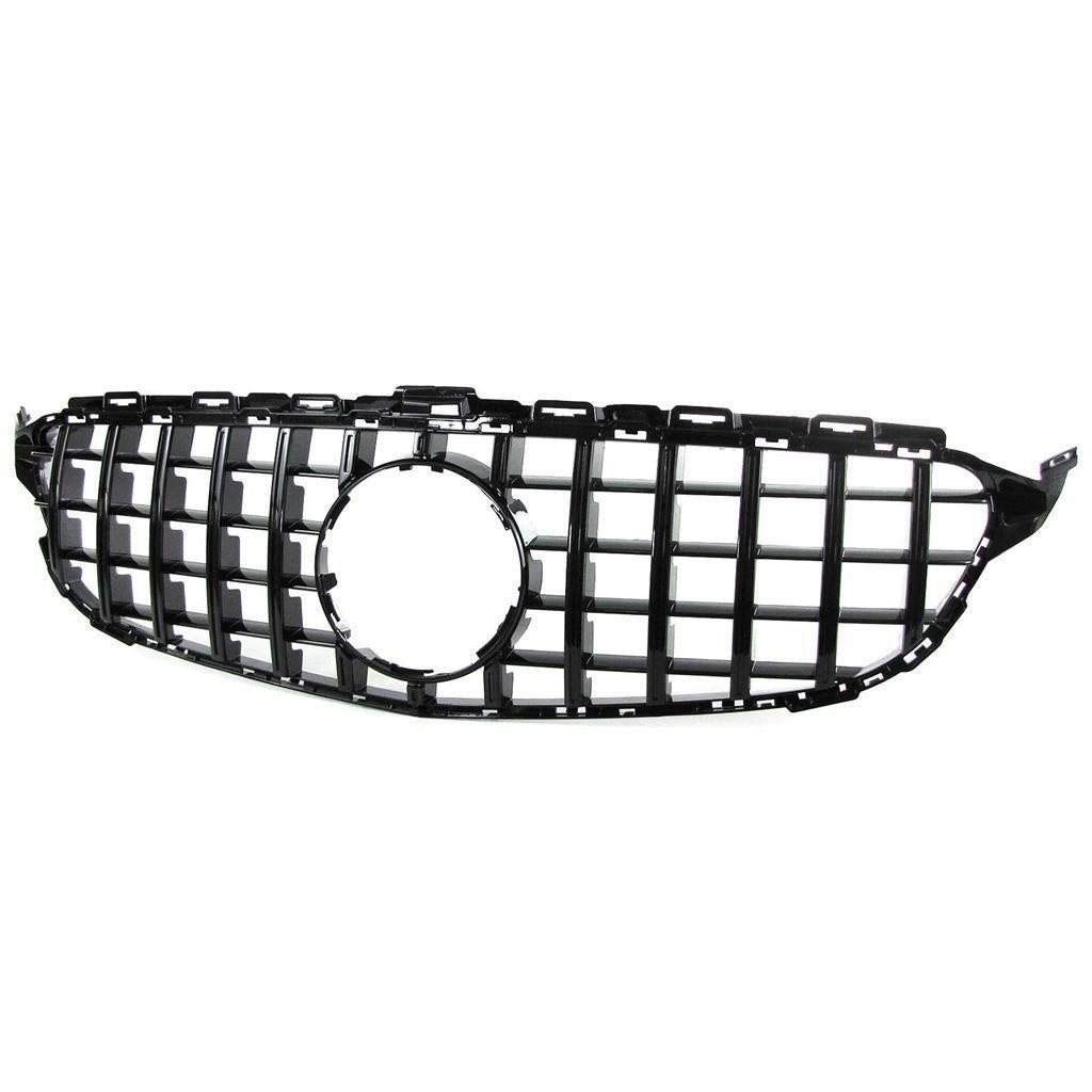 Grill Voor MB C Klasse W205 AMG Glans Zwart Panamericana, Verzenden, Automotive Parts, A.parts@hotmail.nl, Trasmolenlaan 12 3447 GZ Woerden