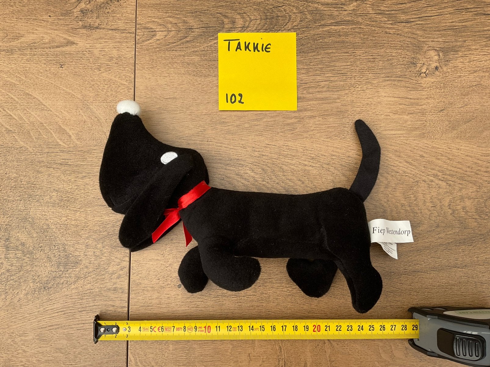 Nieuwe zgan Takkie knuffel 25cm Fiep Westendorp, Kinderen en Baby's, Speelgoed | Knuffels en Pluche, Overige karakters, Ophalen
