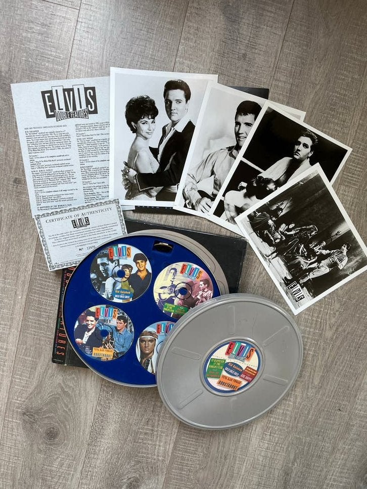Elvis Presley Double Features cd Boxset + Extra's, Alle leeftijden, Nederlands, Ophalen of Verzenden, Zo goed als nieuw