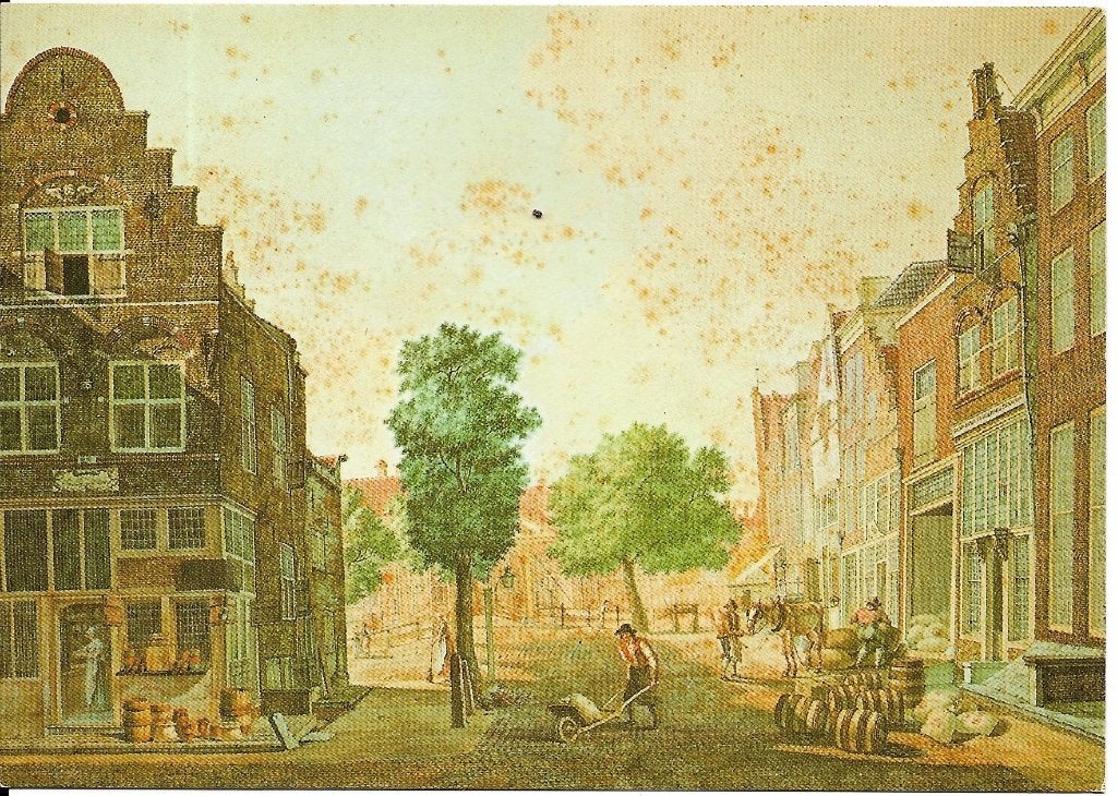 Ansichtkaart	Dordrecht	Aardappelmarkt en Roobrug, Verzenden, 1960 tot 1980, Ongelopen, Zuid-Holland