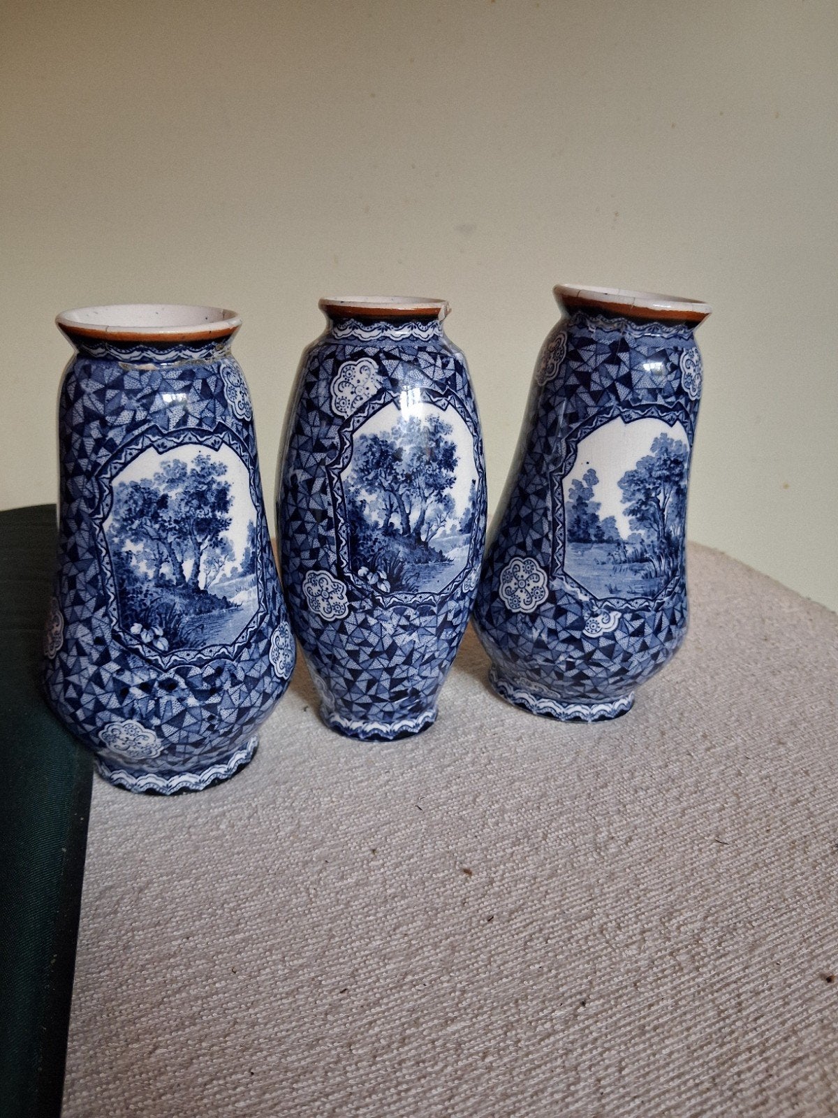 Villeroy & Boch 'Flamand' vazen (Royal Bonn) 100jaar oud, Ophalen