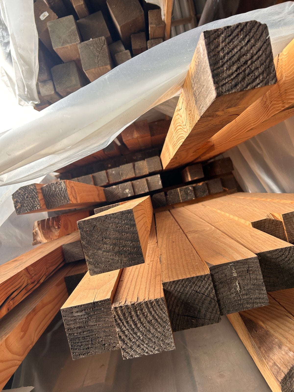 Nieuw Douglas hout 7x7 geschaafd - Diverse lengtes, Tuin en Terras, Palen, Balken en Planken, Ophalen, Nieuw, 250 cm of meer, Balken