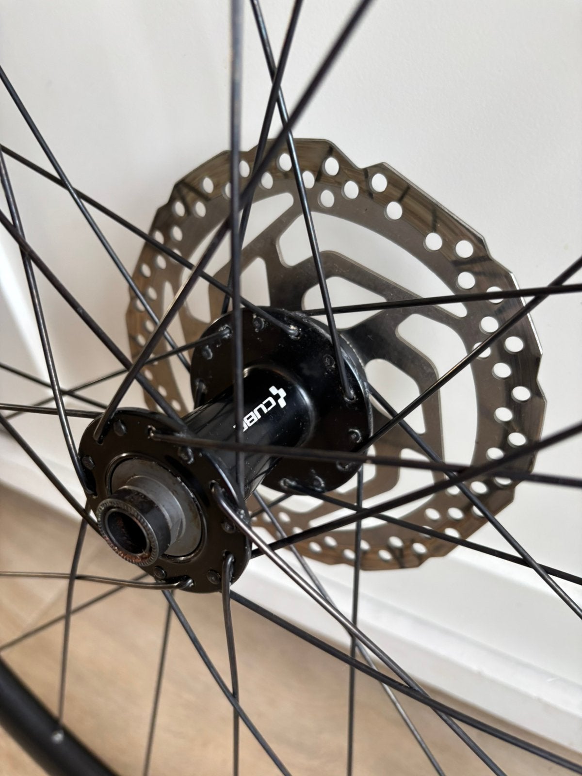 Alexrims XC 0.8 Disc wielset 28 inch – inclusief remschijven, Gebruikt, Gravelbike, Aluminium, Ophalen