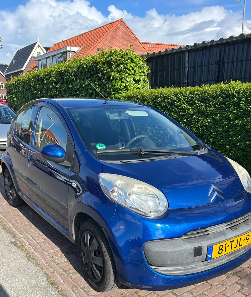 Citroën C1 1.0 5-DRS Sensodrive 2008 Blauw, Auto's, Citroën, C1, 68 pk, Particulier, Geïmporteerd