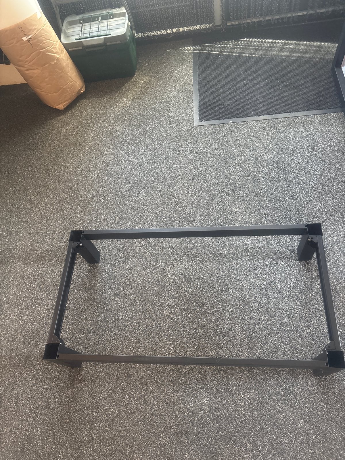 Zwart metalen frame - stevig en veelzijdig, Ophalen of Verzenden, Gebruikt